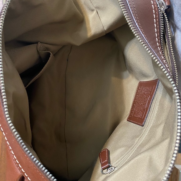 Beautiful brown Coach purse - Picture 9 of 11